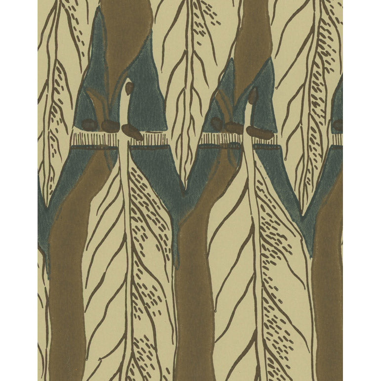 Vintagetapet Tobakblad