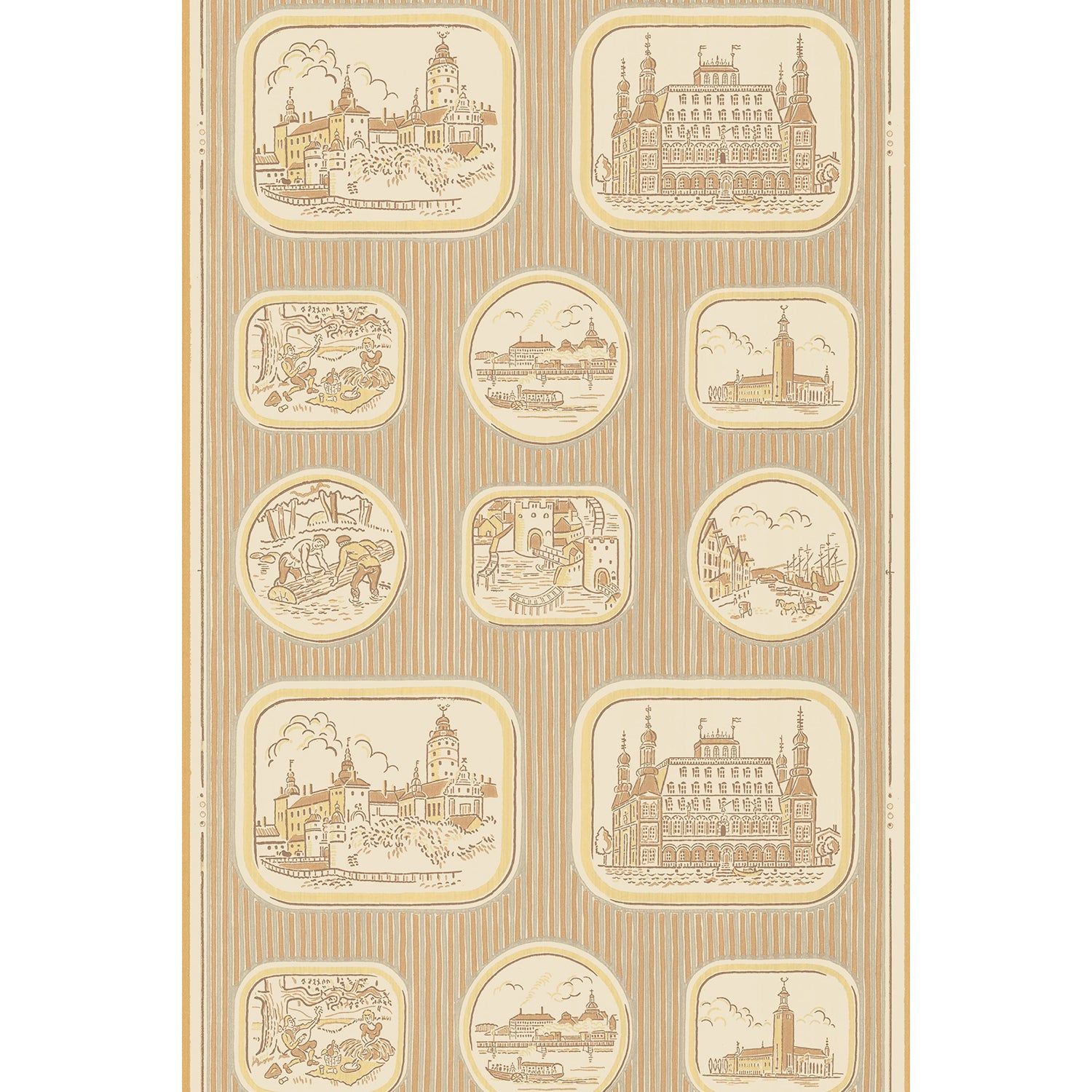 Vintagetapet Stockholm då och då