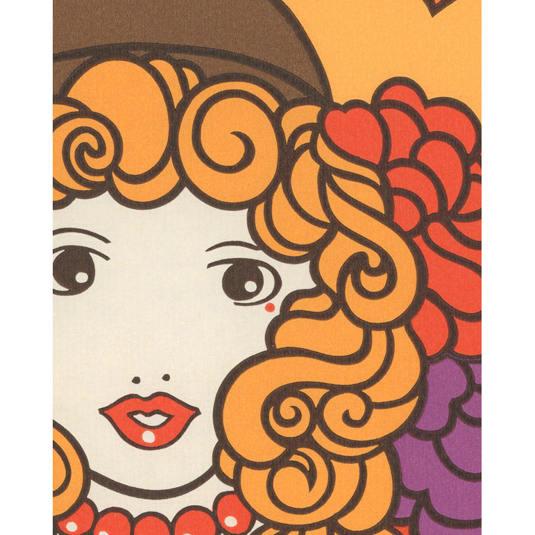 Vintagetapet Två sköna ladies