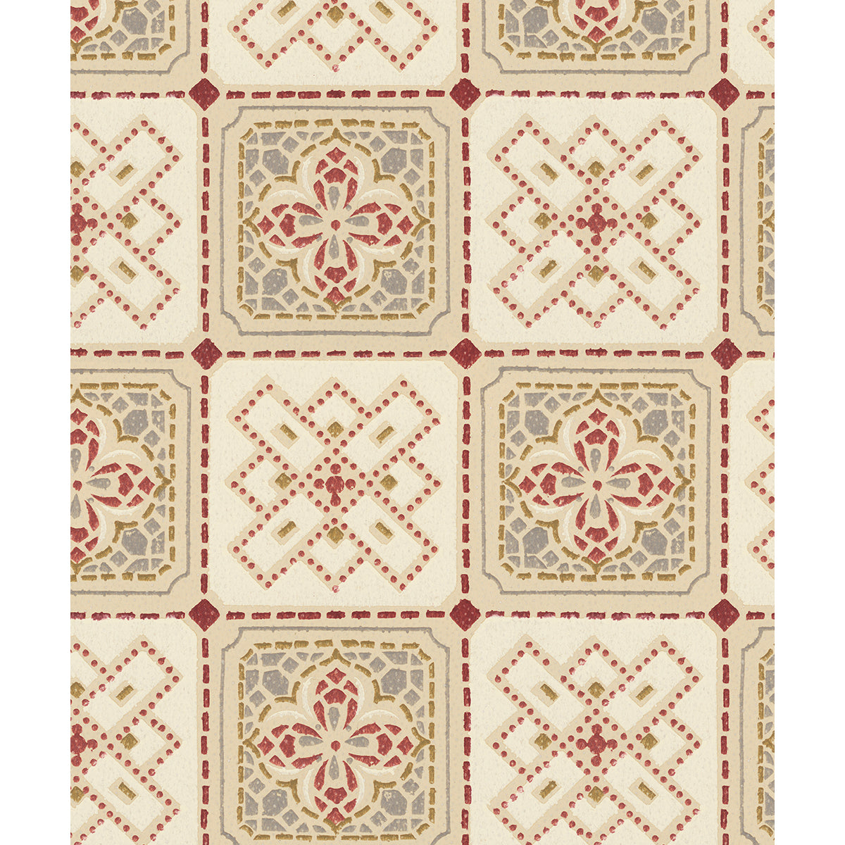 Tapet Ellen - Original Red