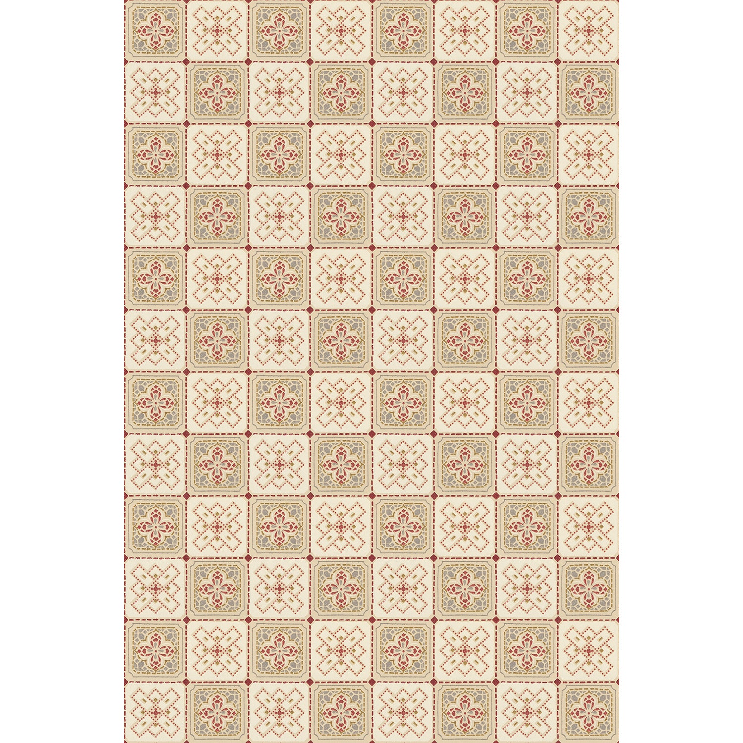 Tapet Ellen - Original Red