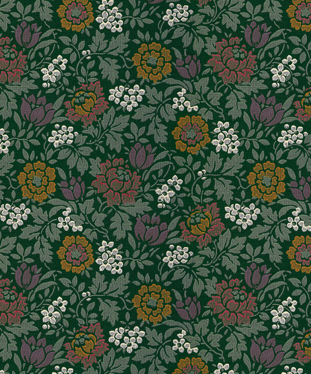 Tapet Bedford - Dark Green