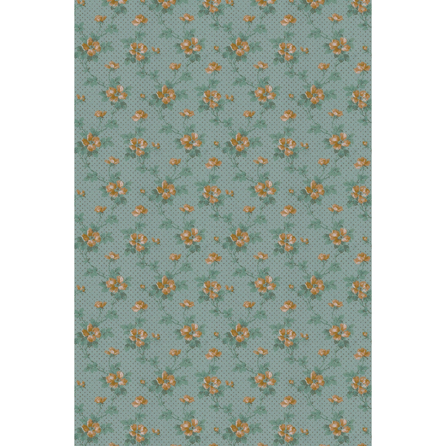 Tapet Östraby - Warm Pink/Green