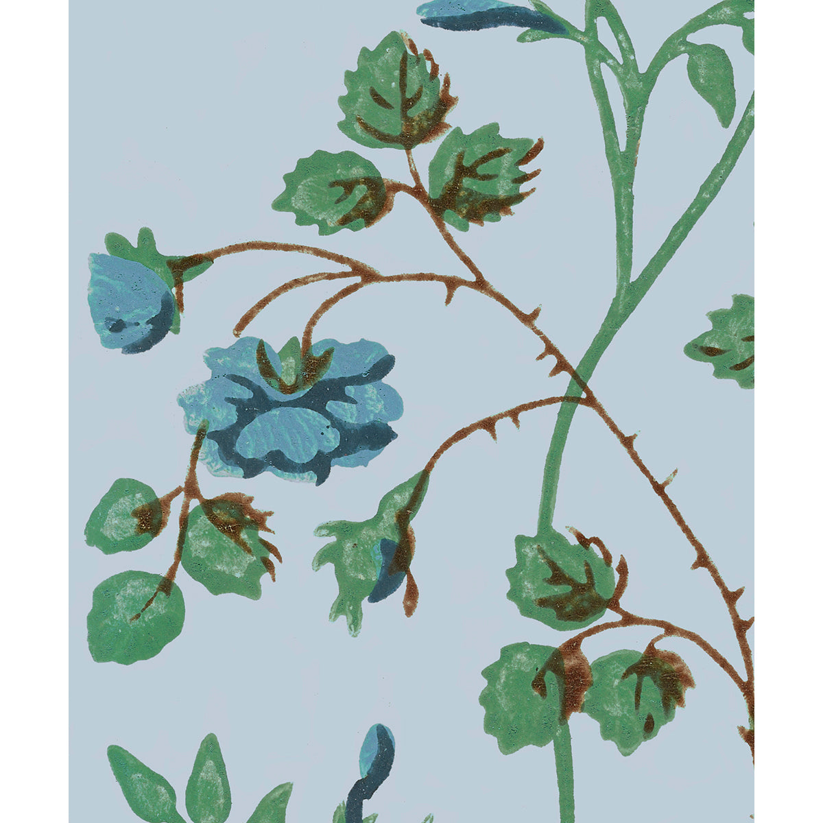 Tapet La Rochelle - Clear Blue