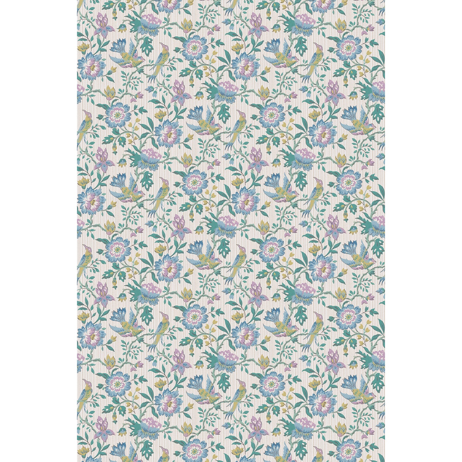 Tapet Shangri-La - Original Green/Lilac