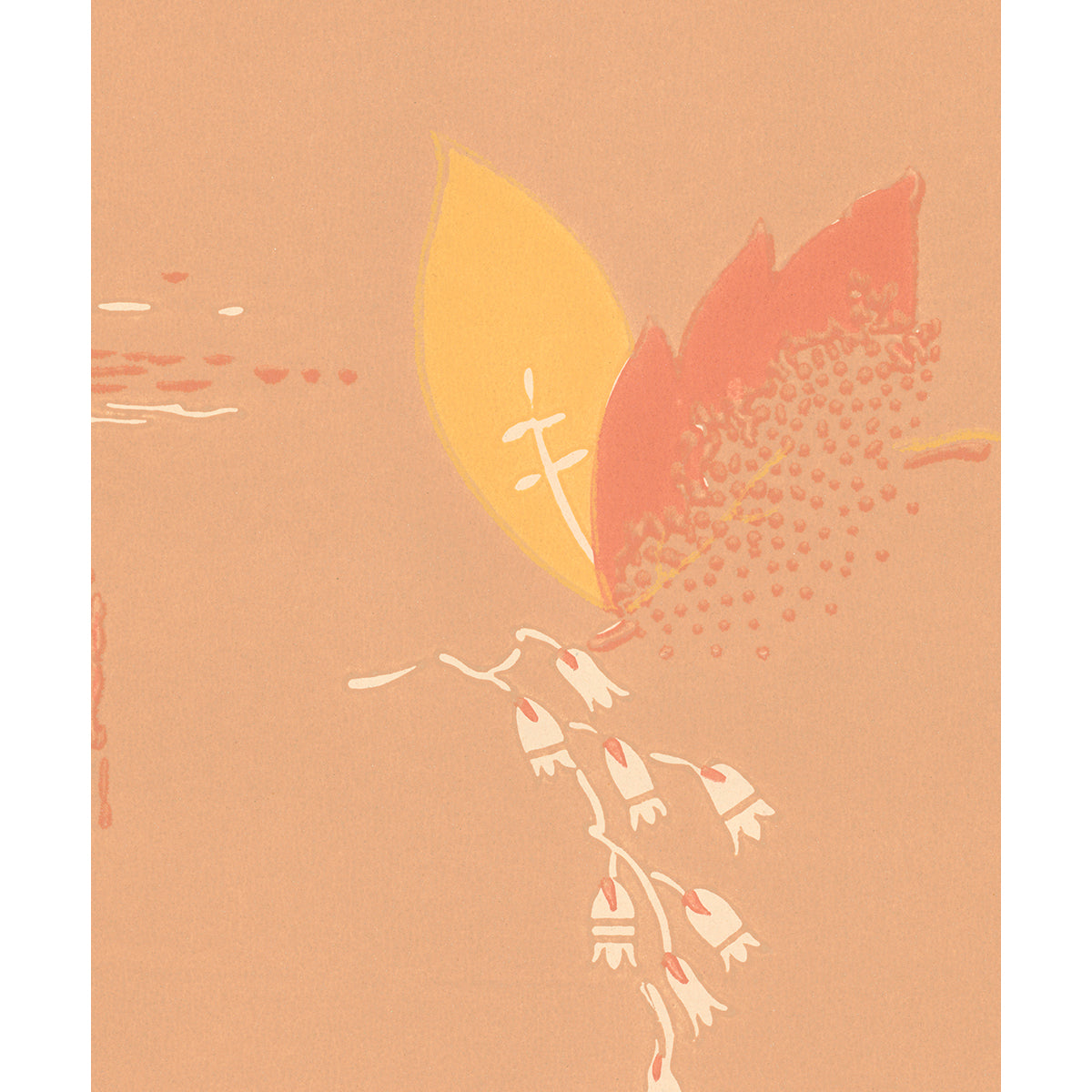 Tapet Haga - Original Blush