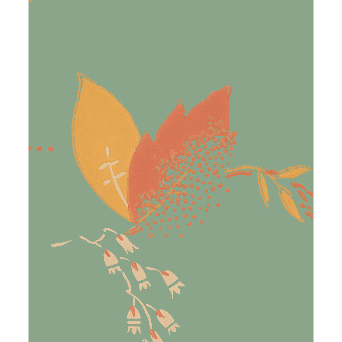 Tapet Haga - Pale Jade