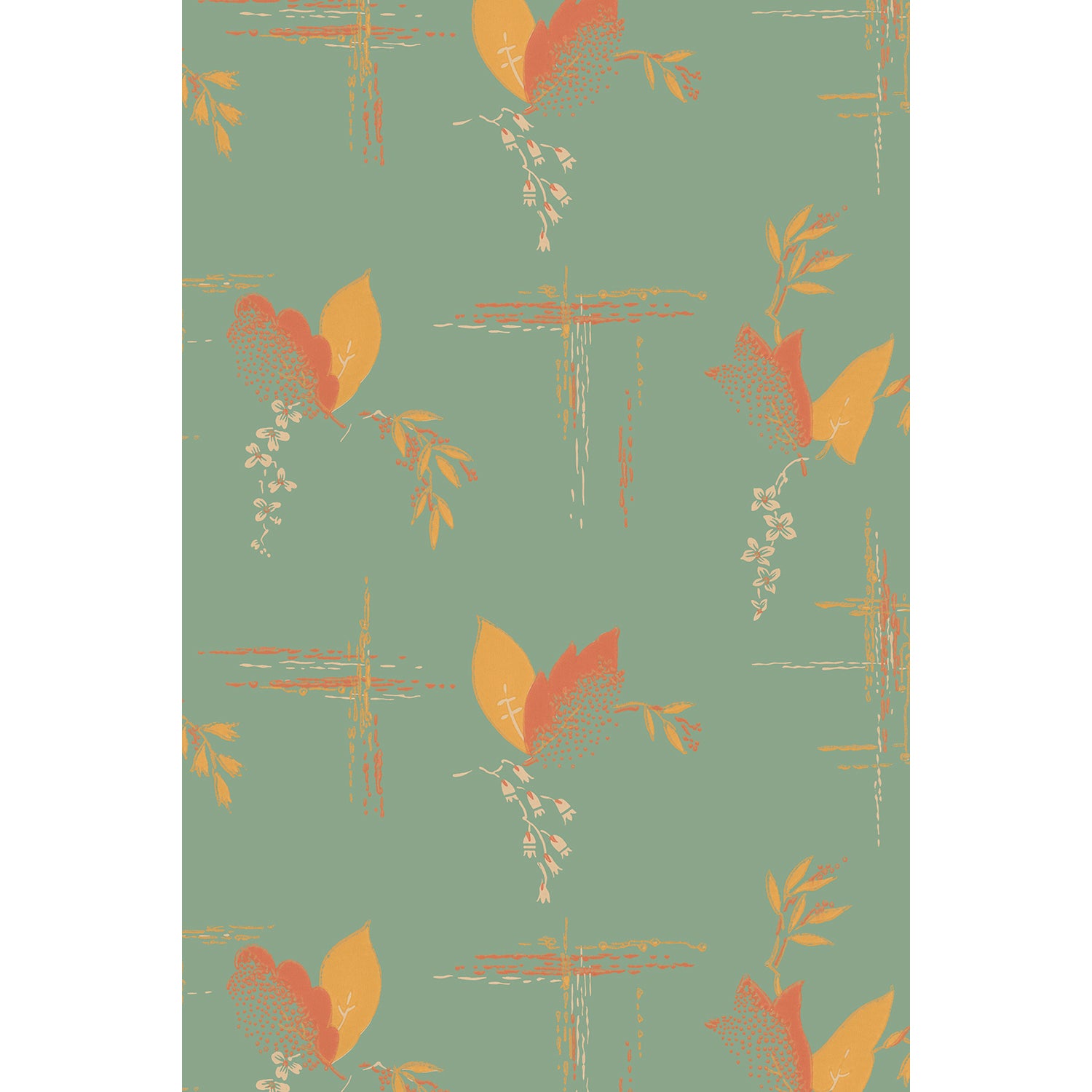 Tapet Haga - Pale Jade