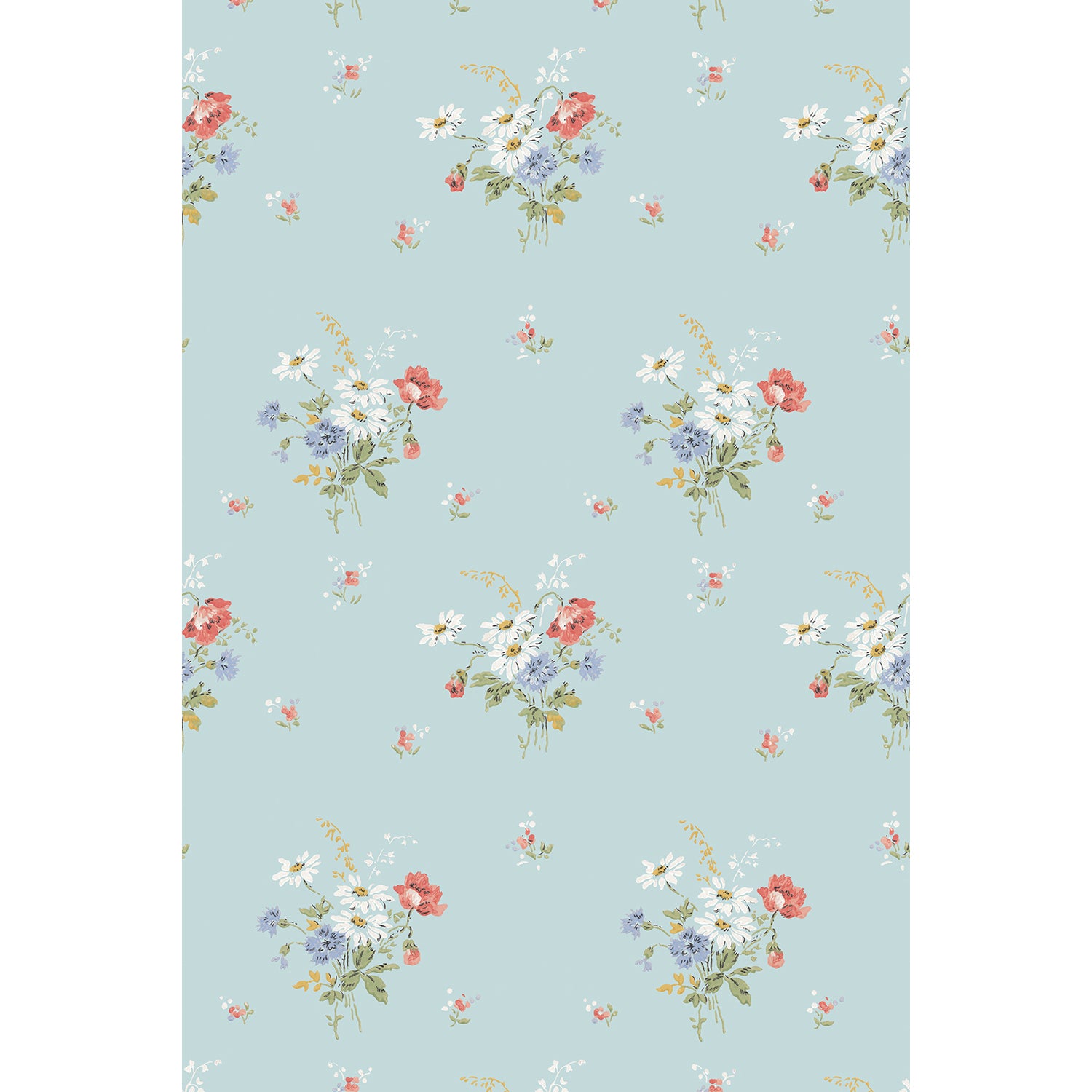 Tapet Storängen - Summer Blue