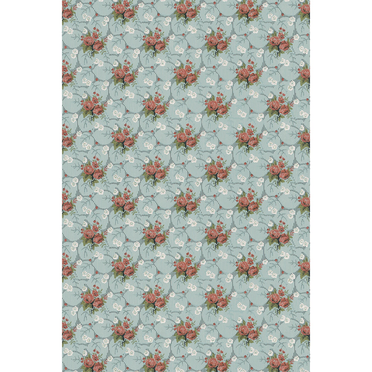 Tapet Lönneberga - Blue