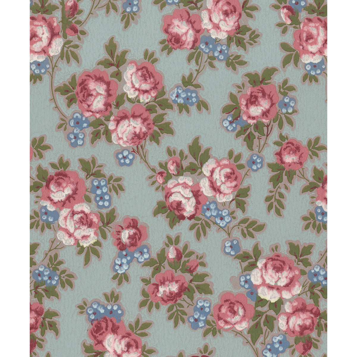 Tapet Söderköping - Soft Turquoise