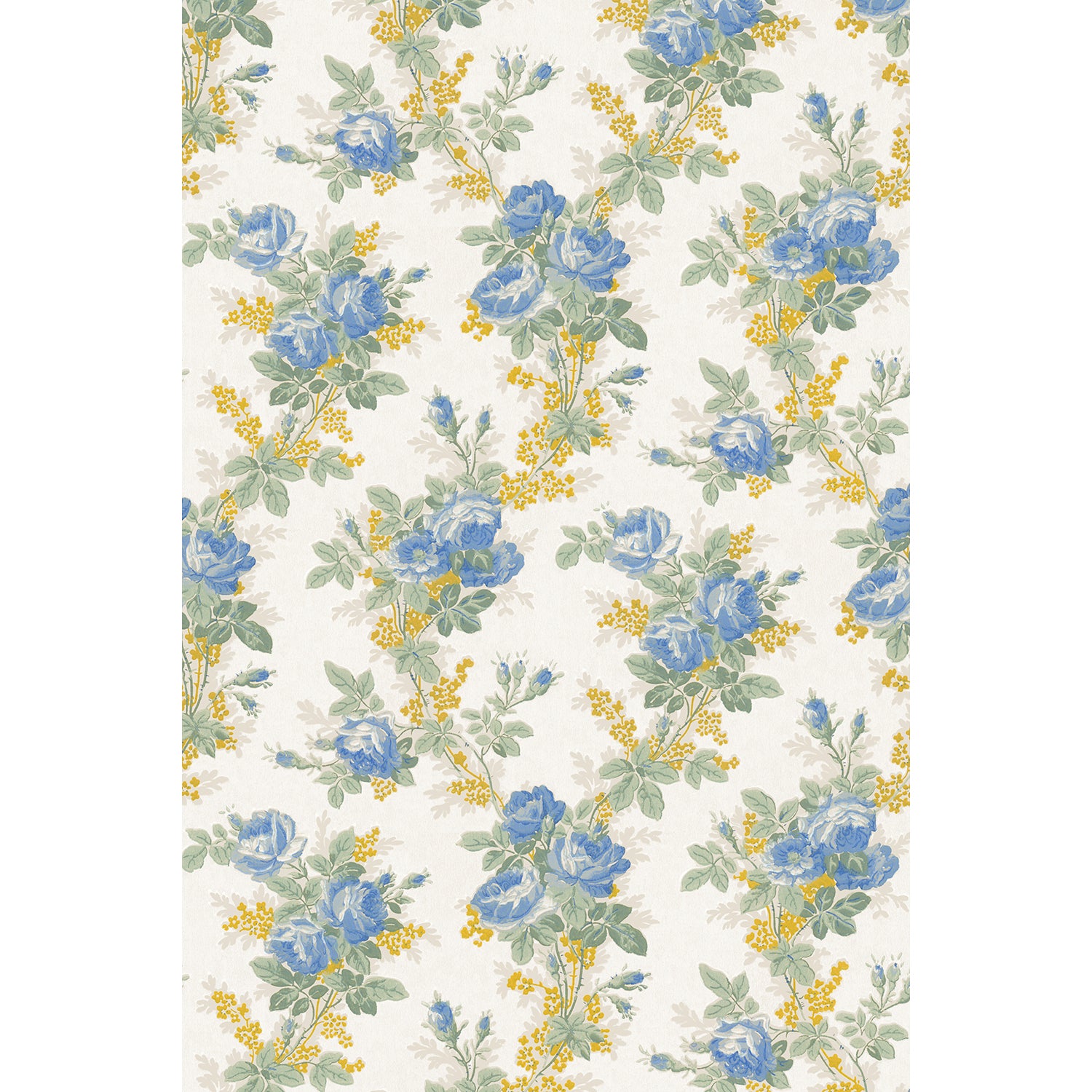 Tapet Orust - Blue/White