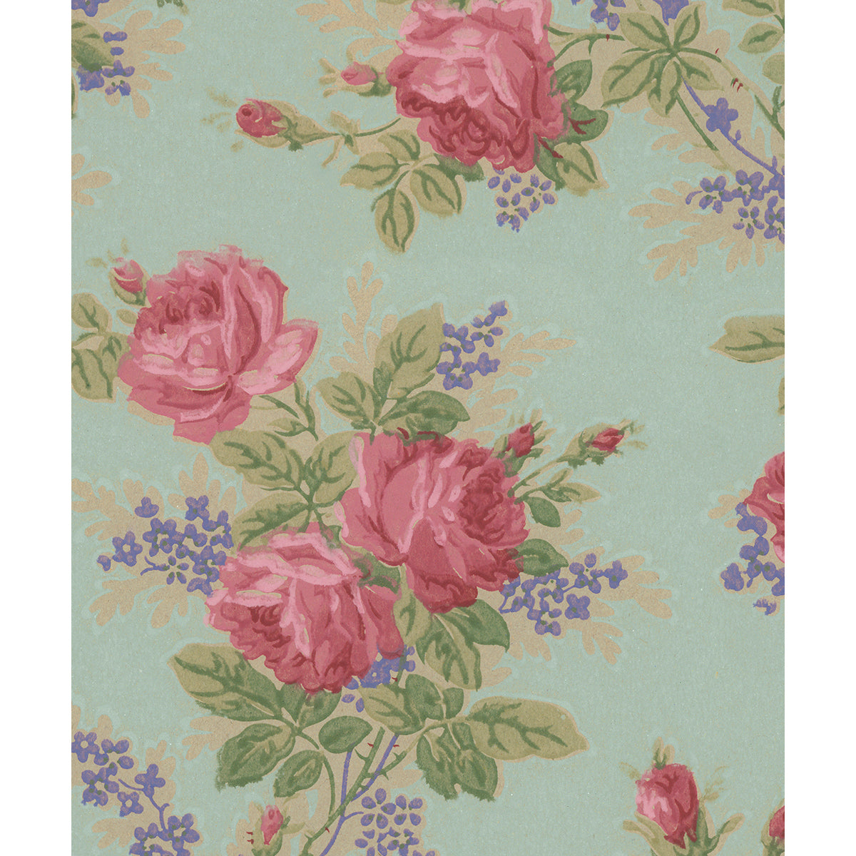 Tapet Orust - Original Red/Old Blue