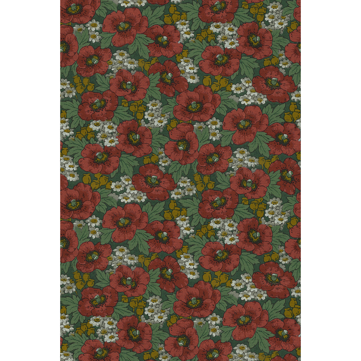 Tapet Nordanå - Poppy Red