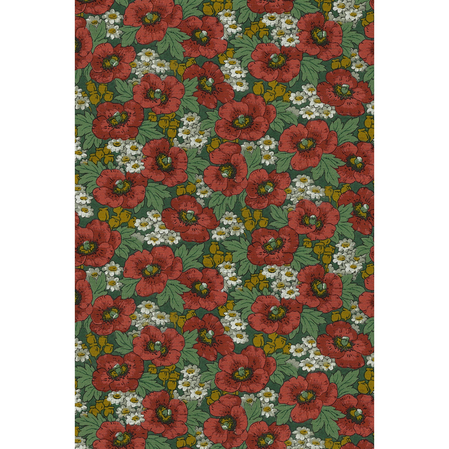 Tapet Nordanå - Poppy Red