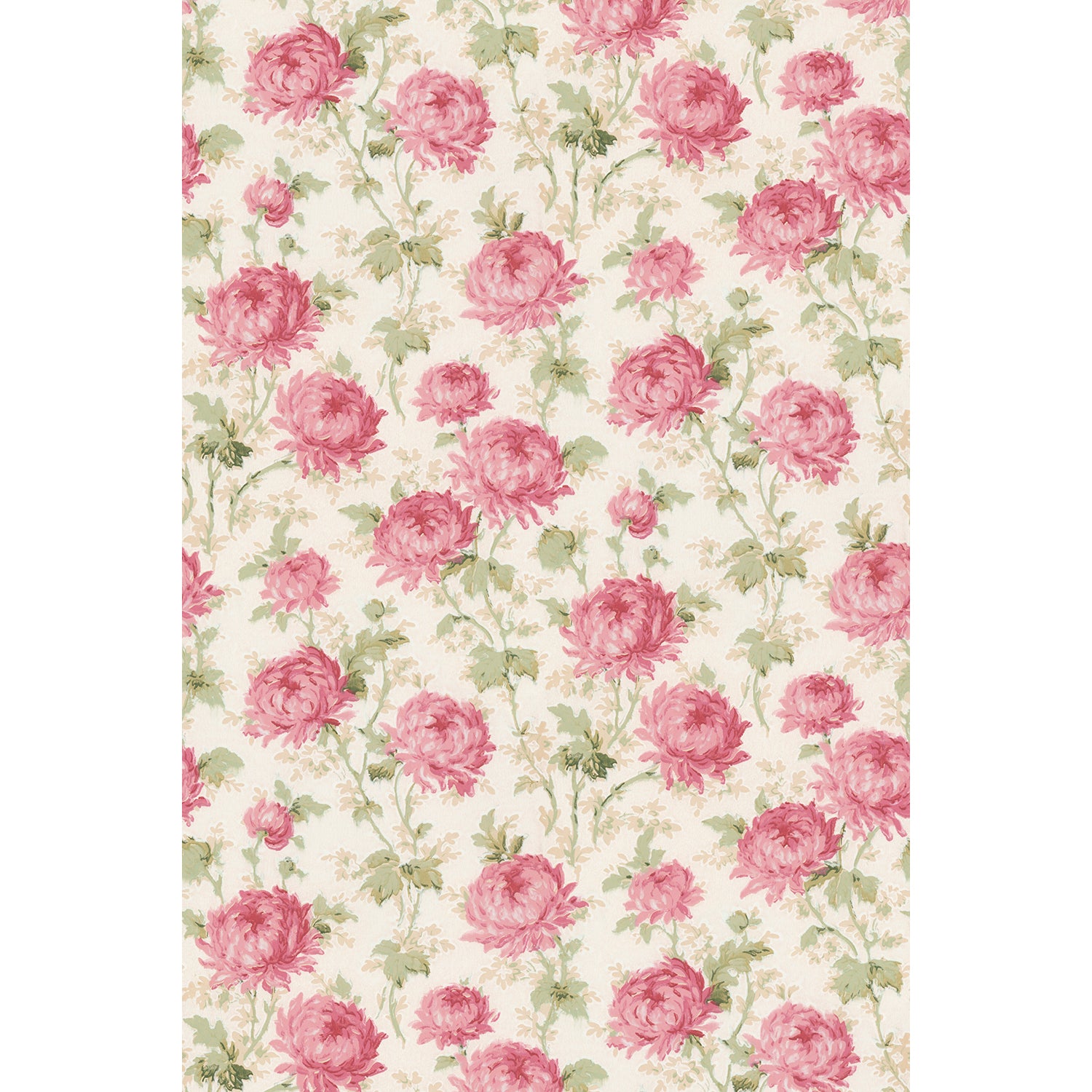 Tapet Ramdala - Original Pink/Green