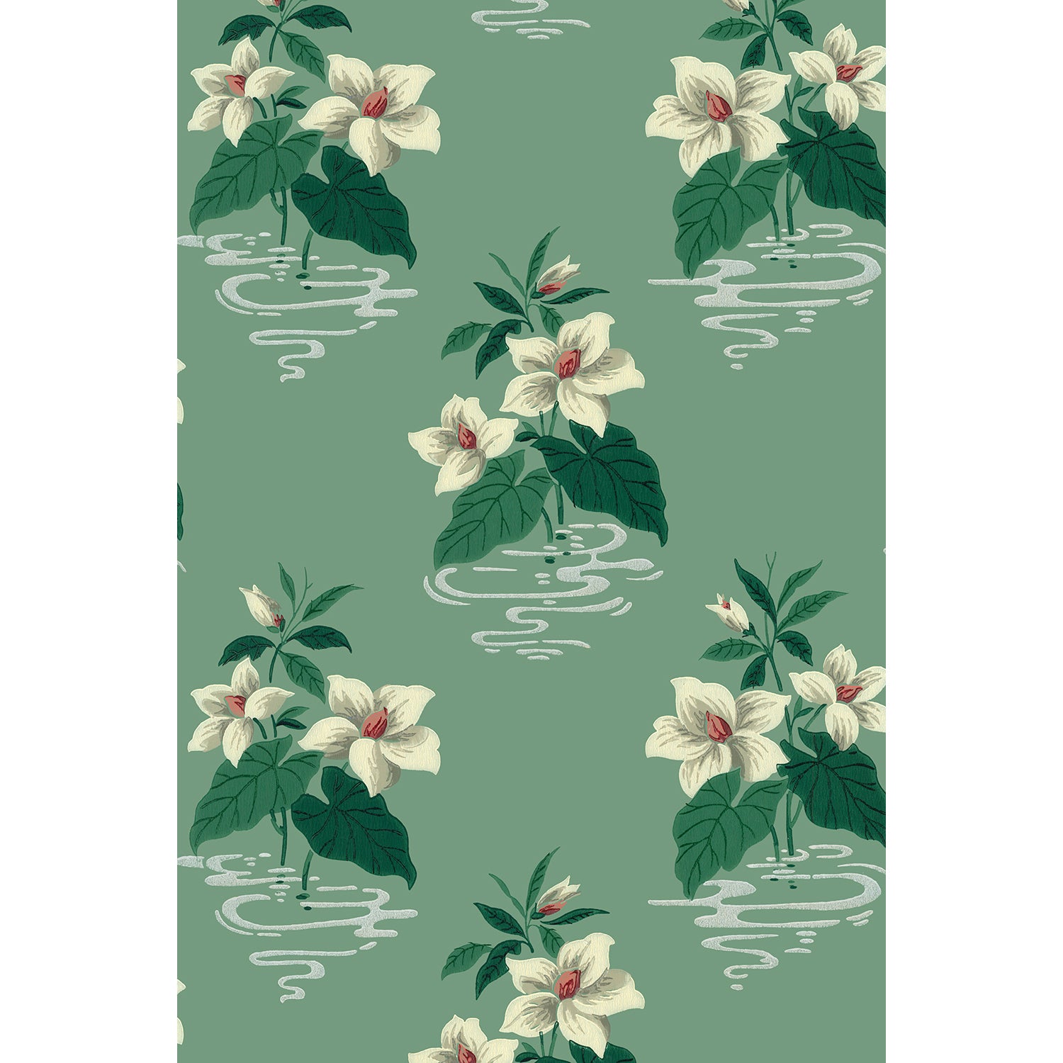 Tapet Orlando - Original Sea Green