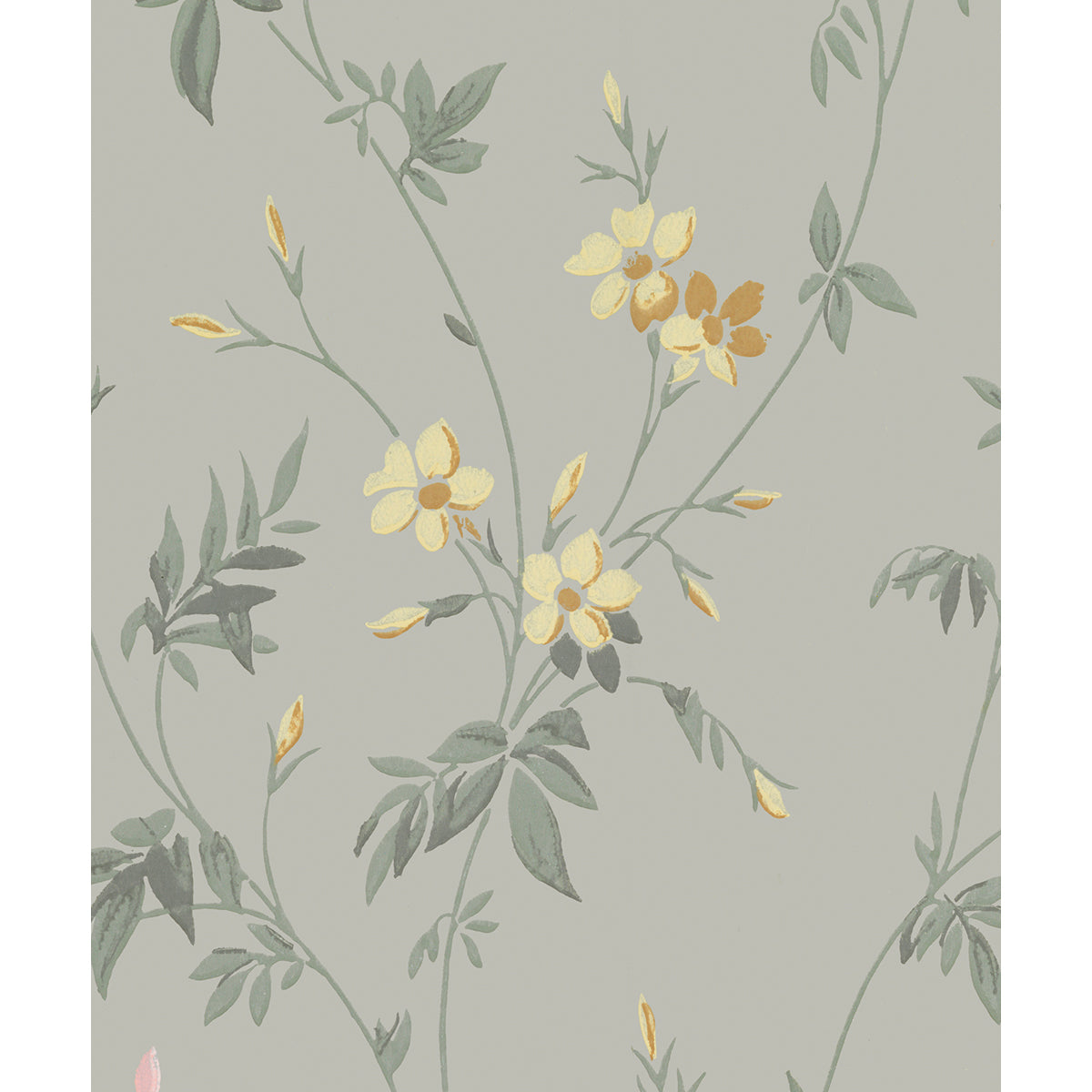 Tapet Medway - Original Green Grey