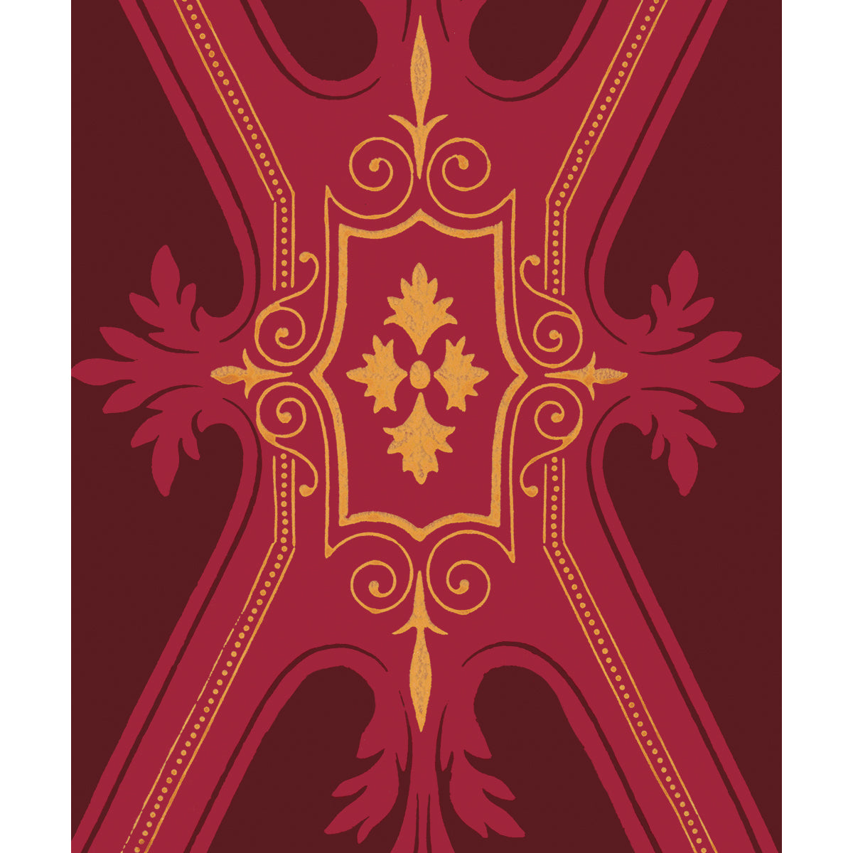 Tapet Toledo - Original Red