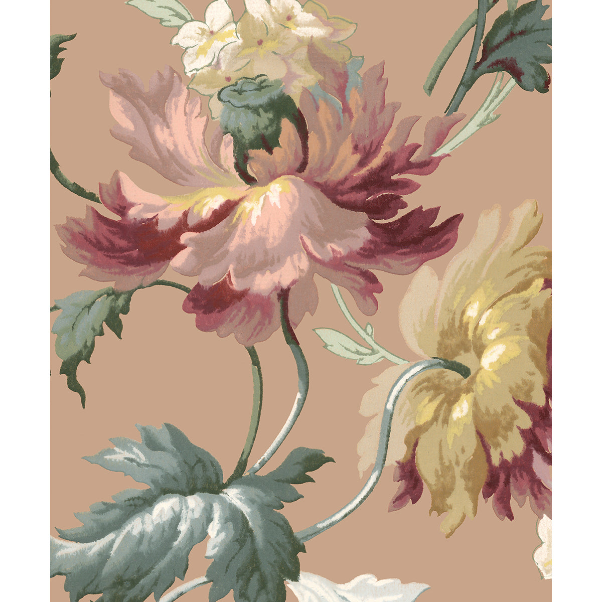 Tapet Lausanne - Original Dusky Pink