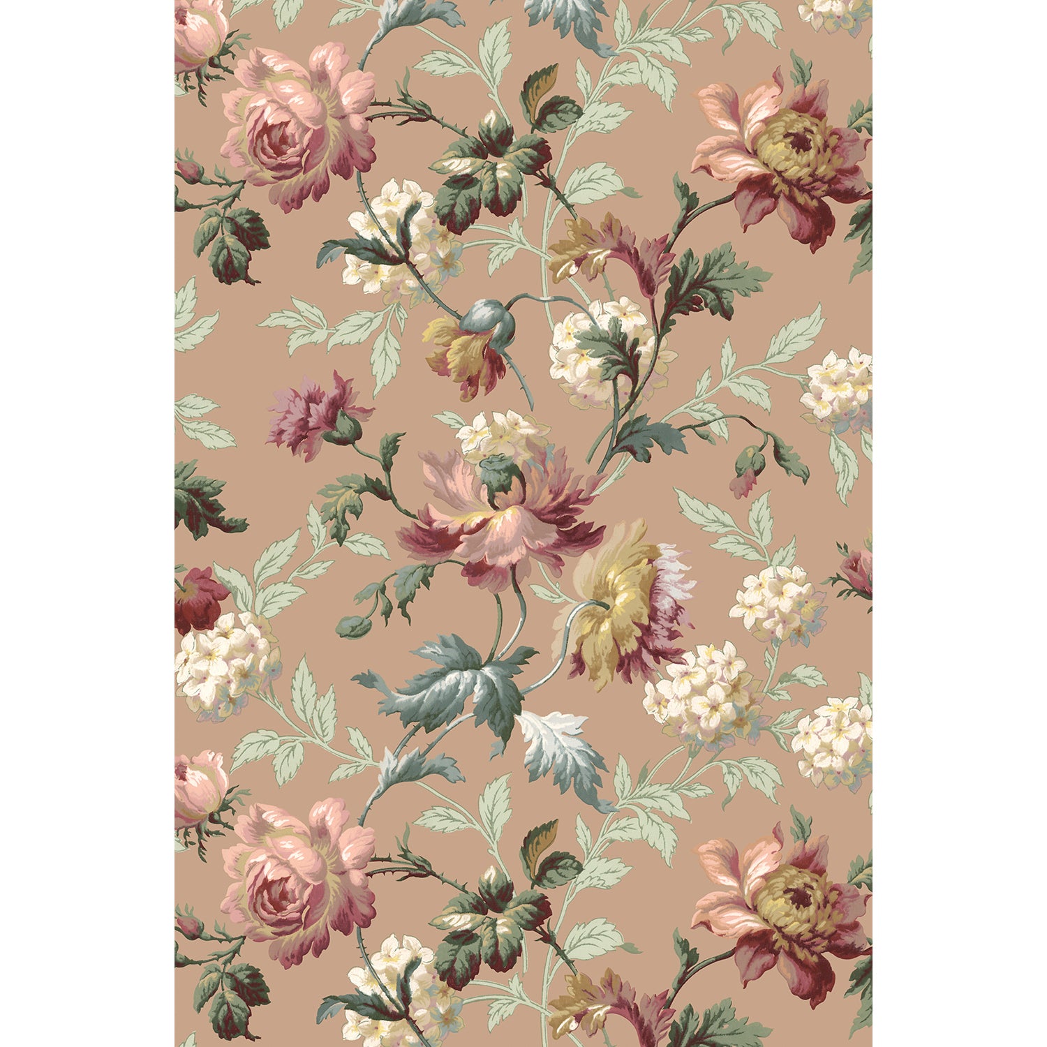 Tapet Lausanne - Original Dusky Pink