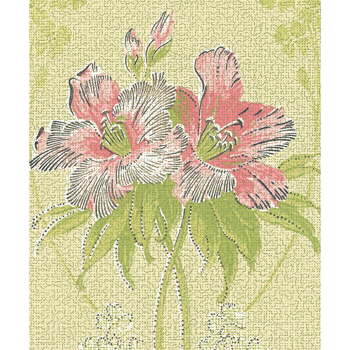 Tapet Vilhelmina - Original Green