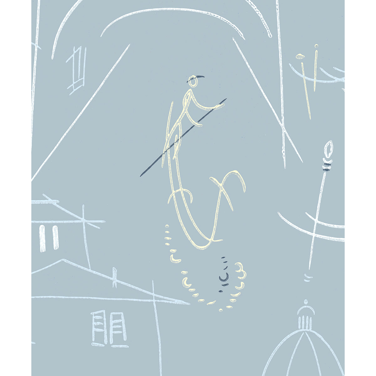 Tapet Venezia - Original Blue