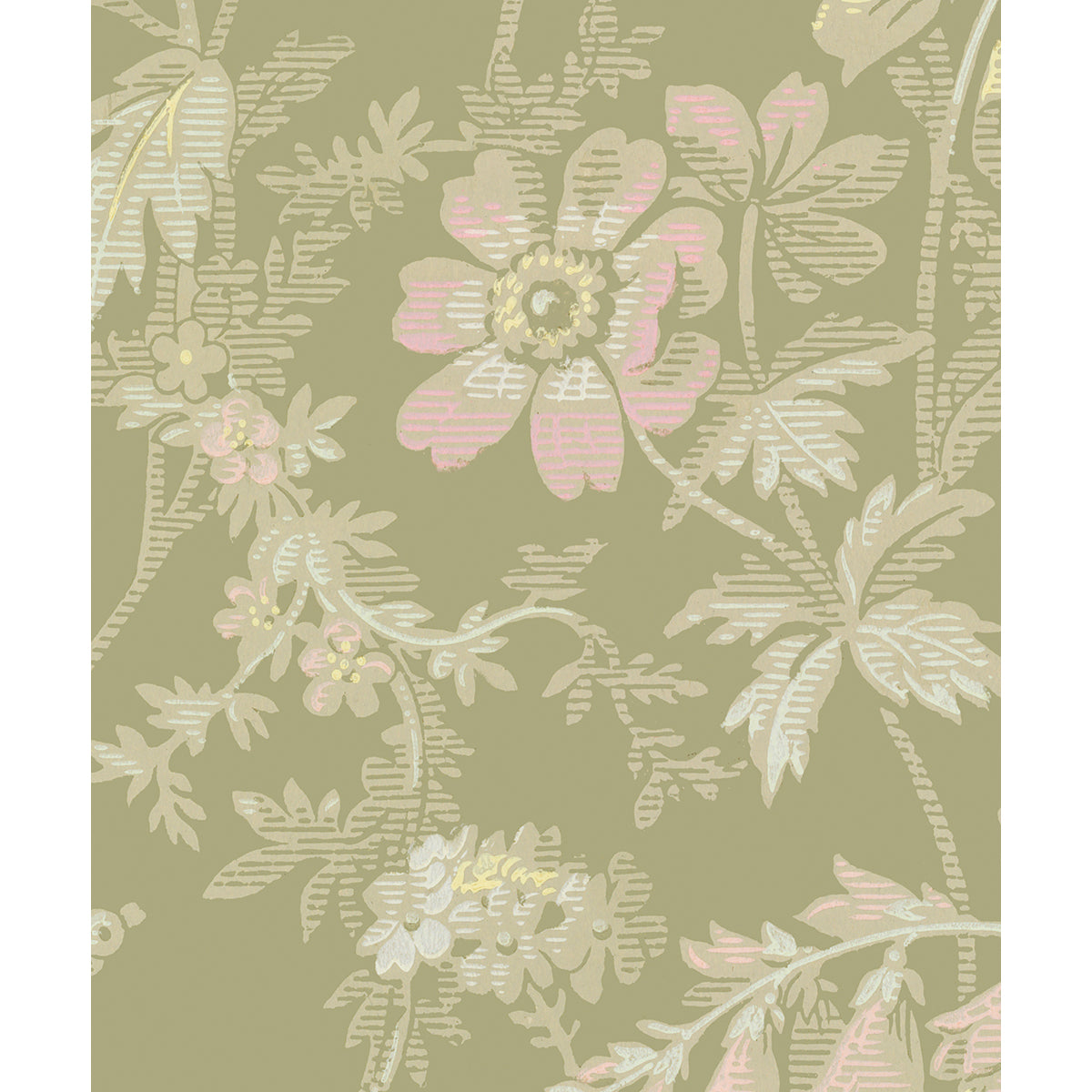 Tapet Huntingdon - Original Green