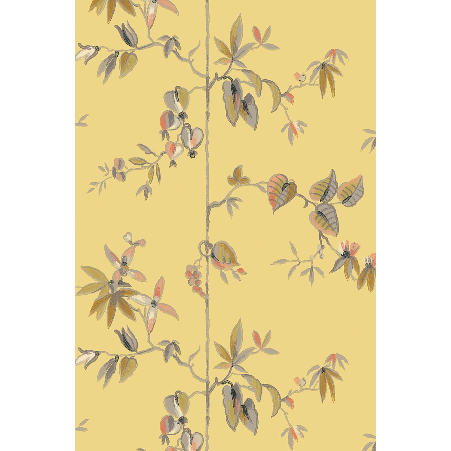 Tapet Davidhall - Original Yellow