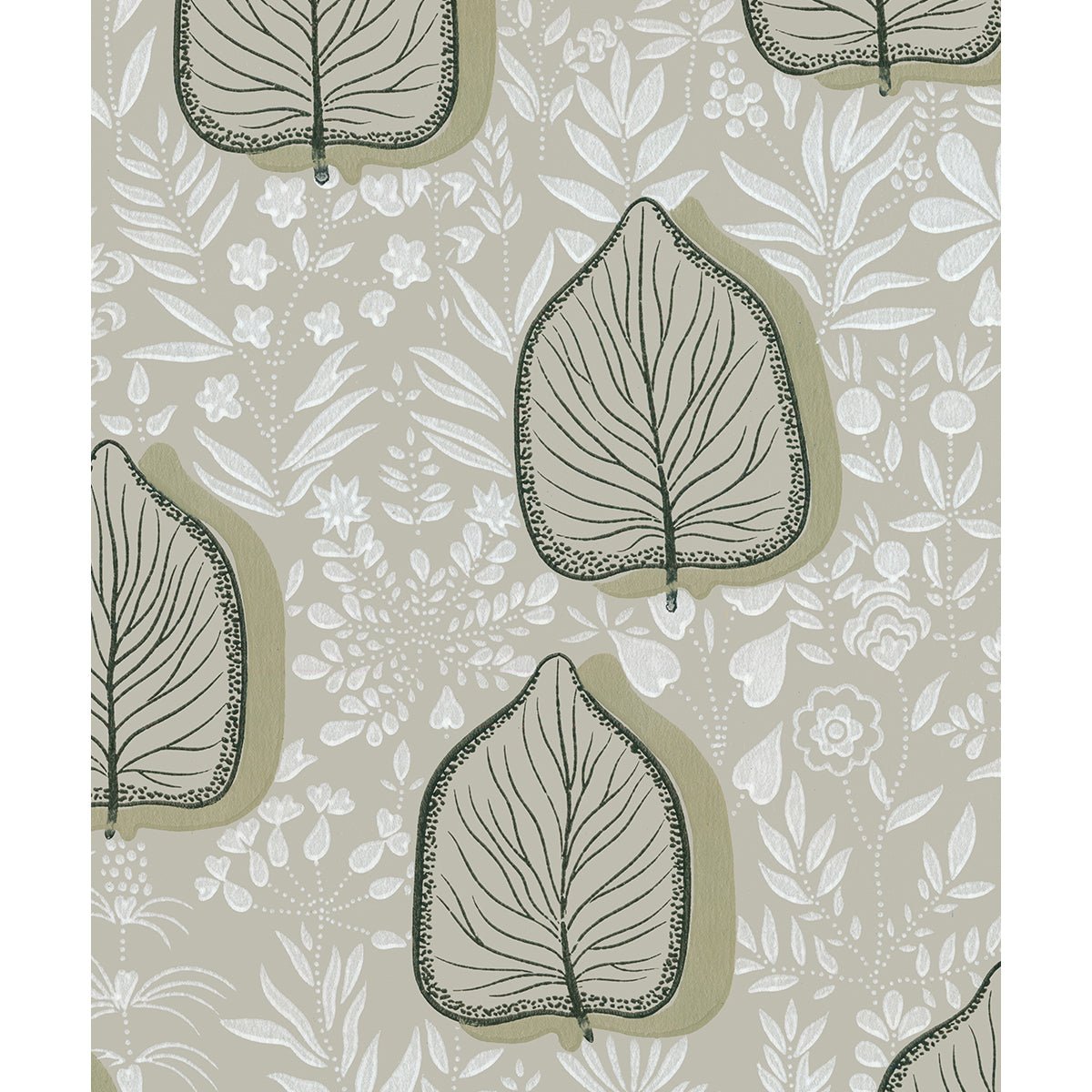Tapet Amager - Original Olive - Tapetorama