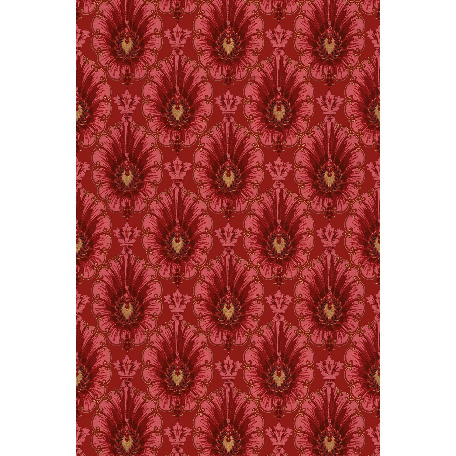 Tapet Beacon Hill - Original Red/Pink - Tapetorama
