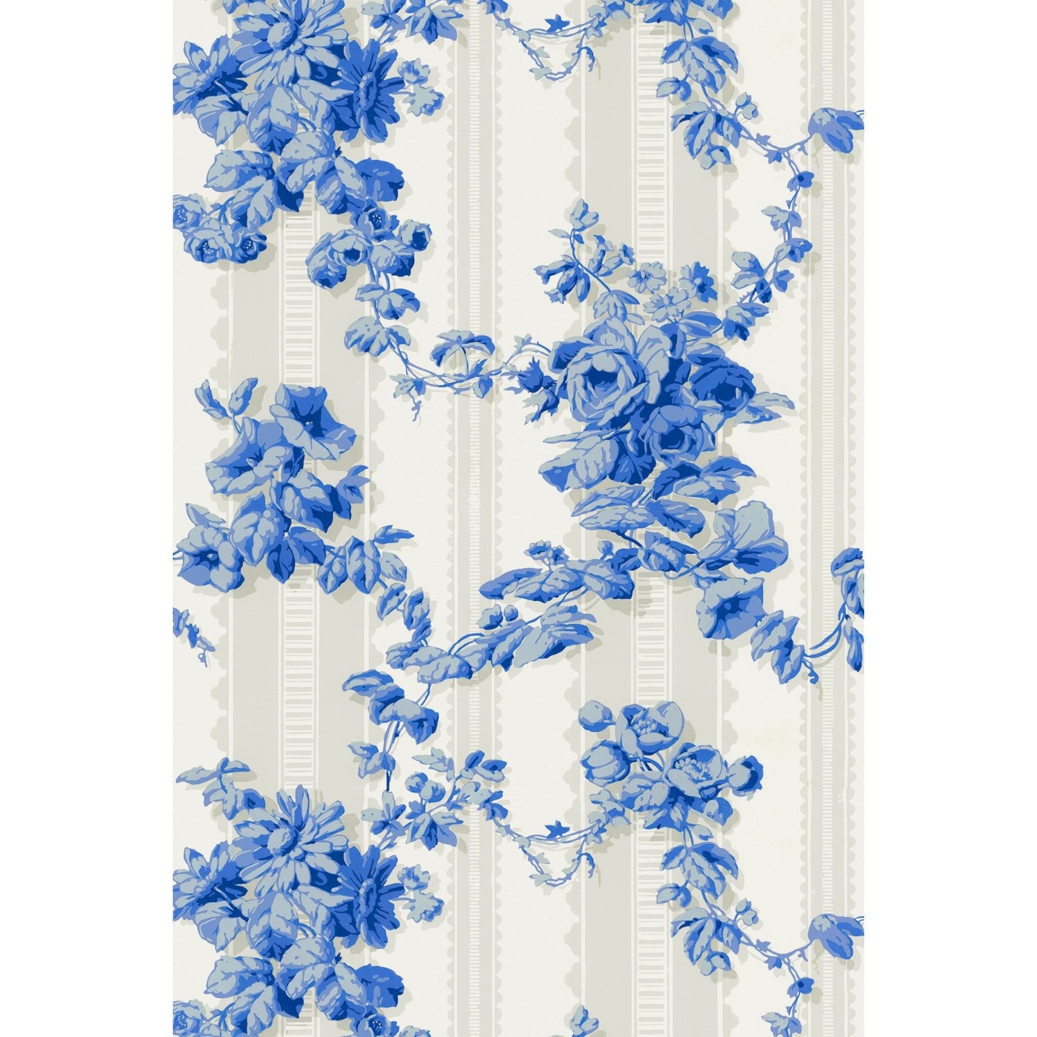 Tapet Contignac - Original Cobalt - Tapetorama