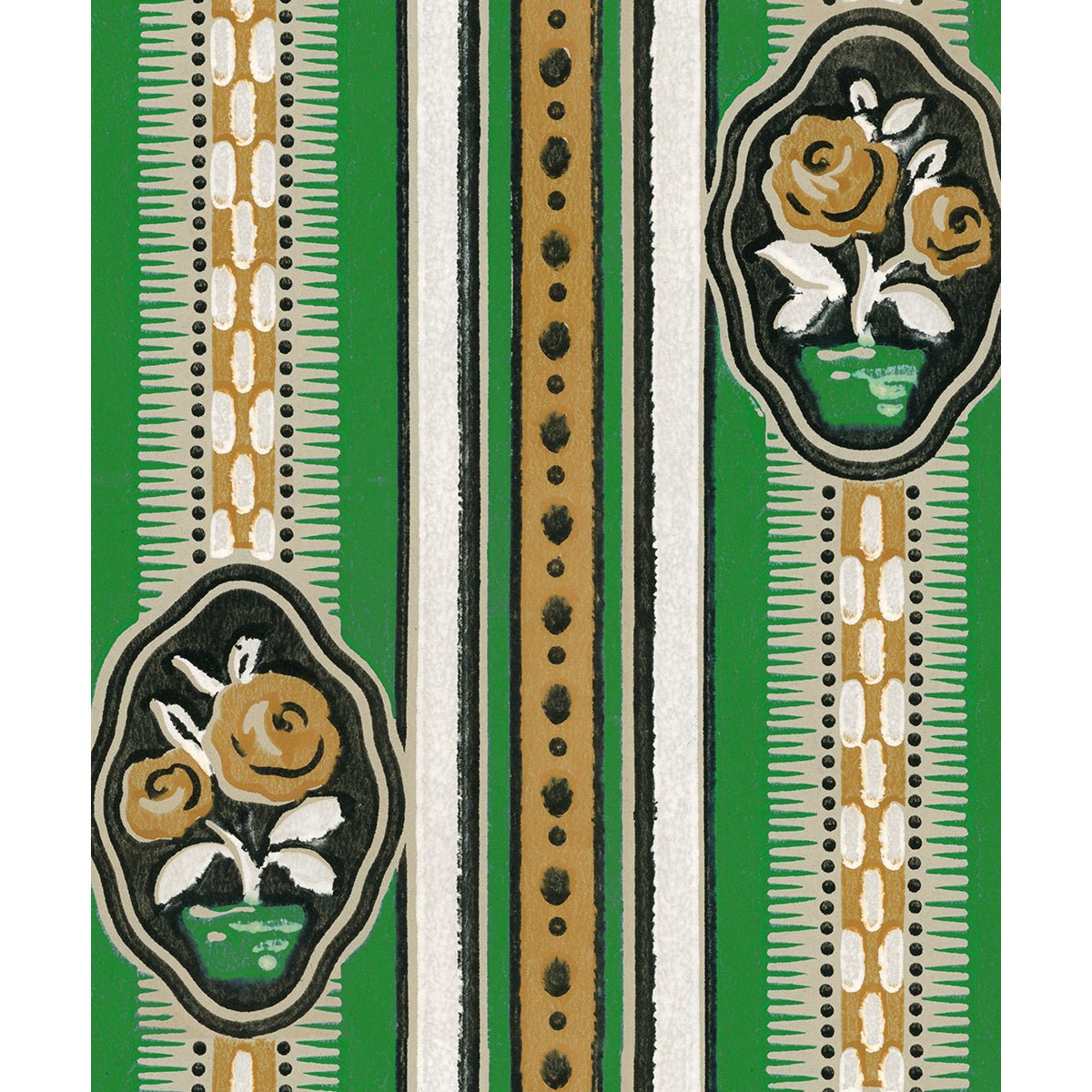 Tapet Madeleine - Green - Tapetorama