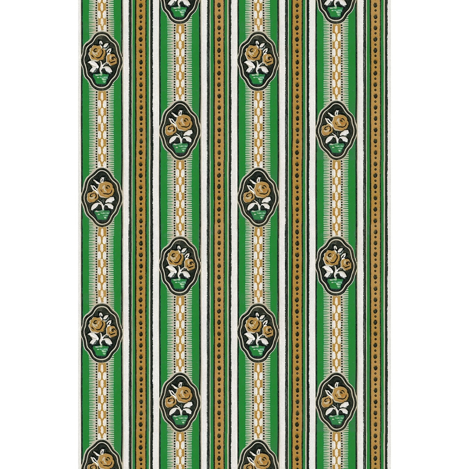 Tapet Madeleine - Green - Tapetorama