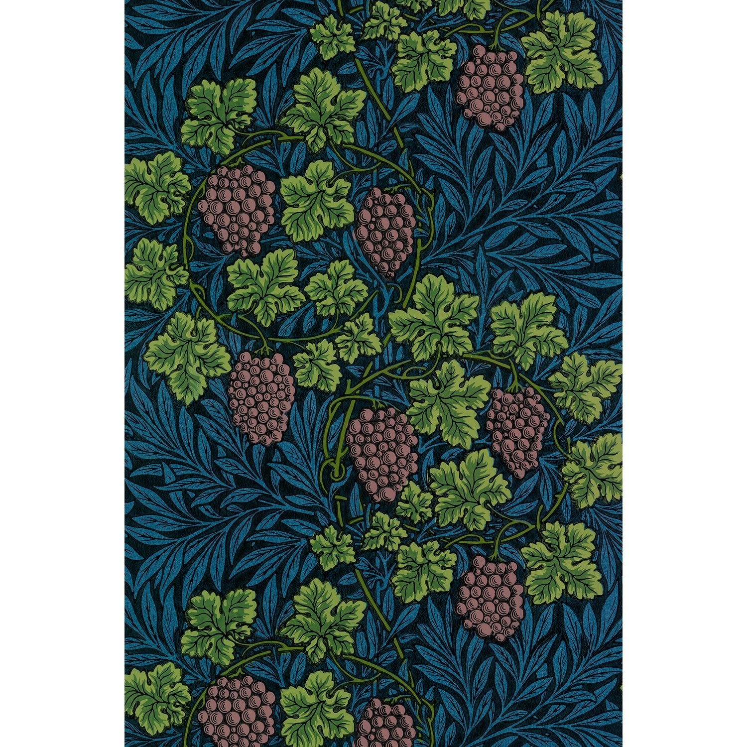 Tapet Morris Vine - Blue - Tapetorama