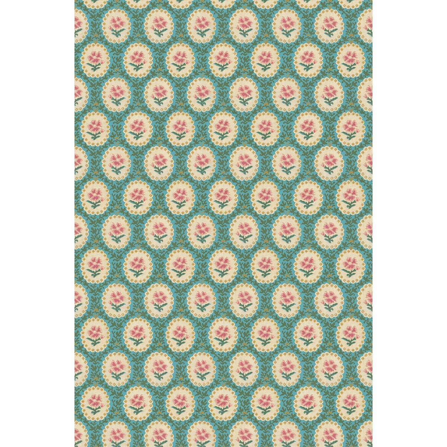 Tapet Mulhouse - Turquoise - Tapetorama