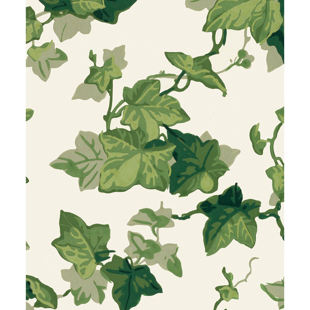 Tapet Oxford Ivy - Original Green - Tapetorama