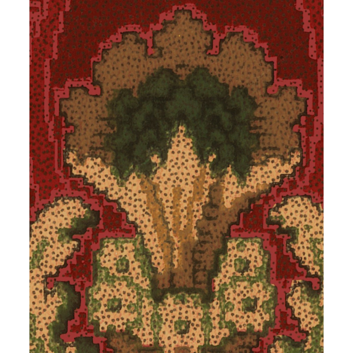 Tapet Paterson - Original Red - Tapetorama