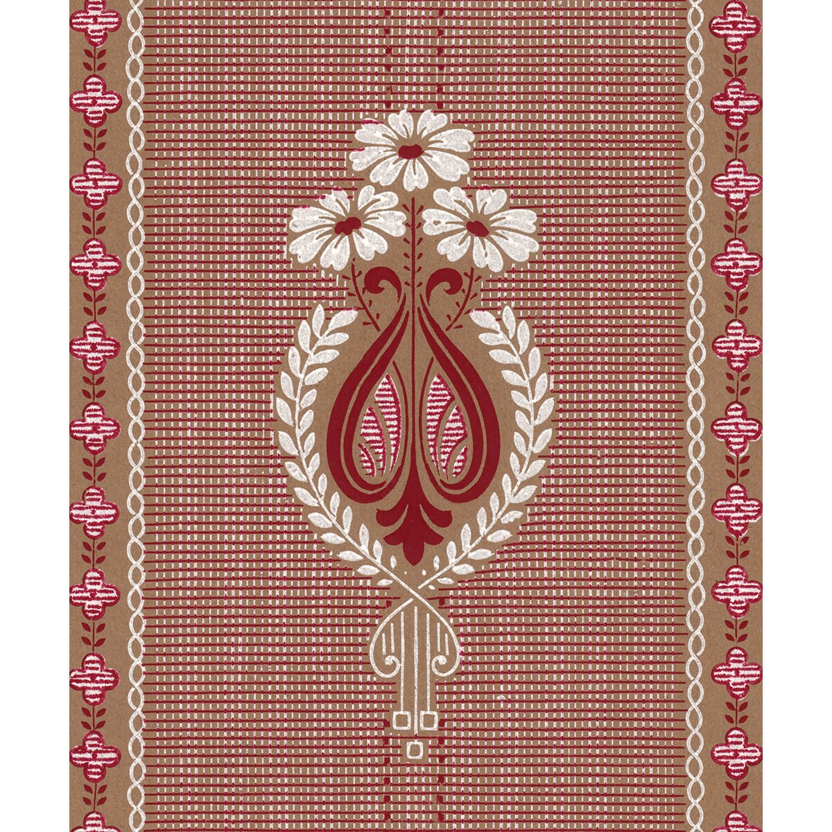 Tapet Ramvik - Original Red - Tapetorama