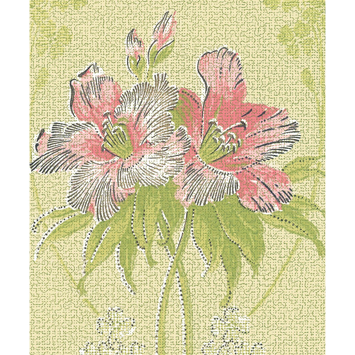 Tapet Vilhelmina - Original Green - Tapetorama