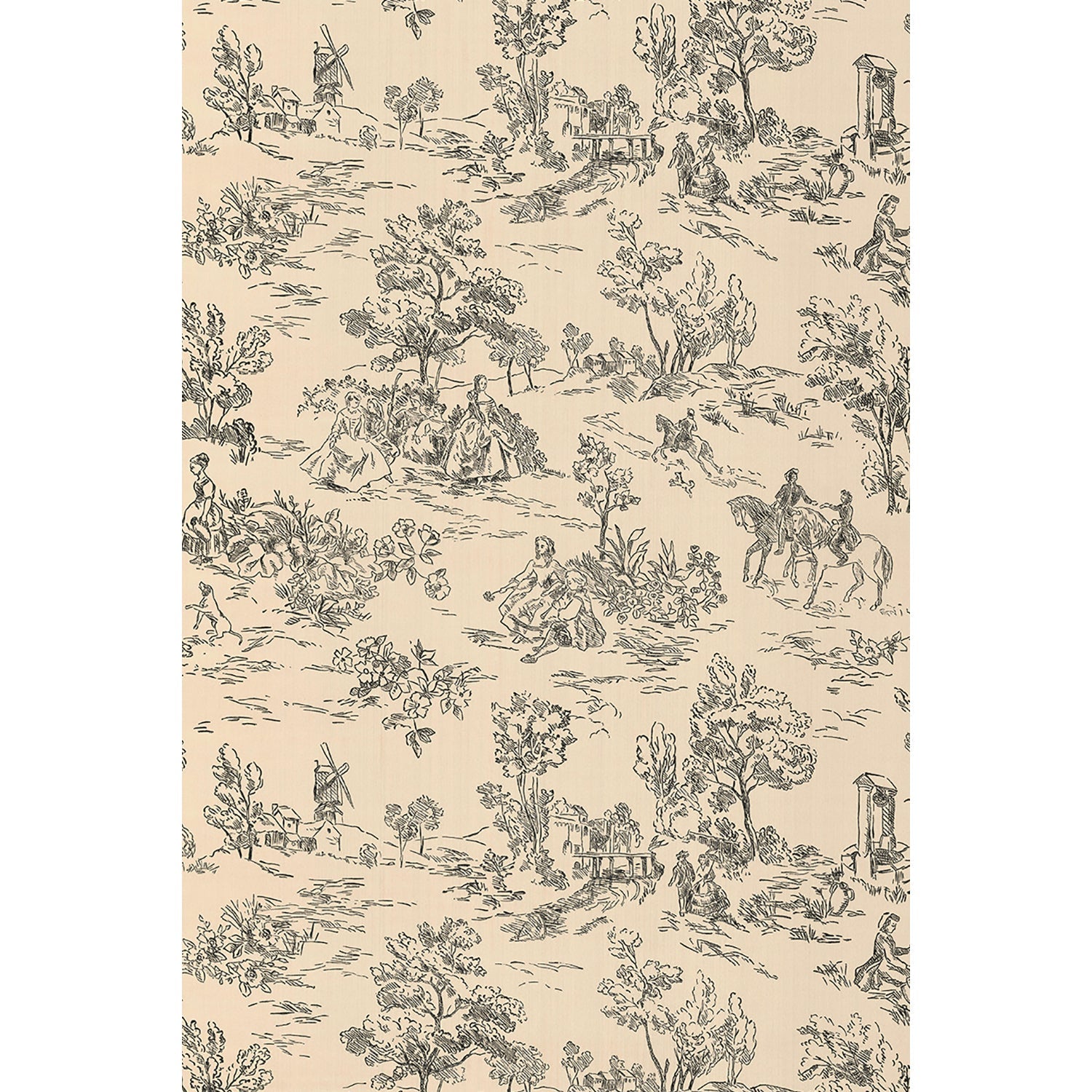 Vintagetapet Budkaveln – toile - Tapetorama