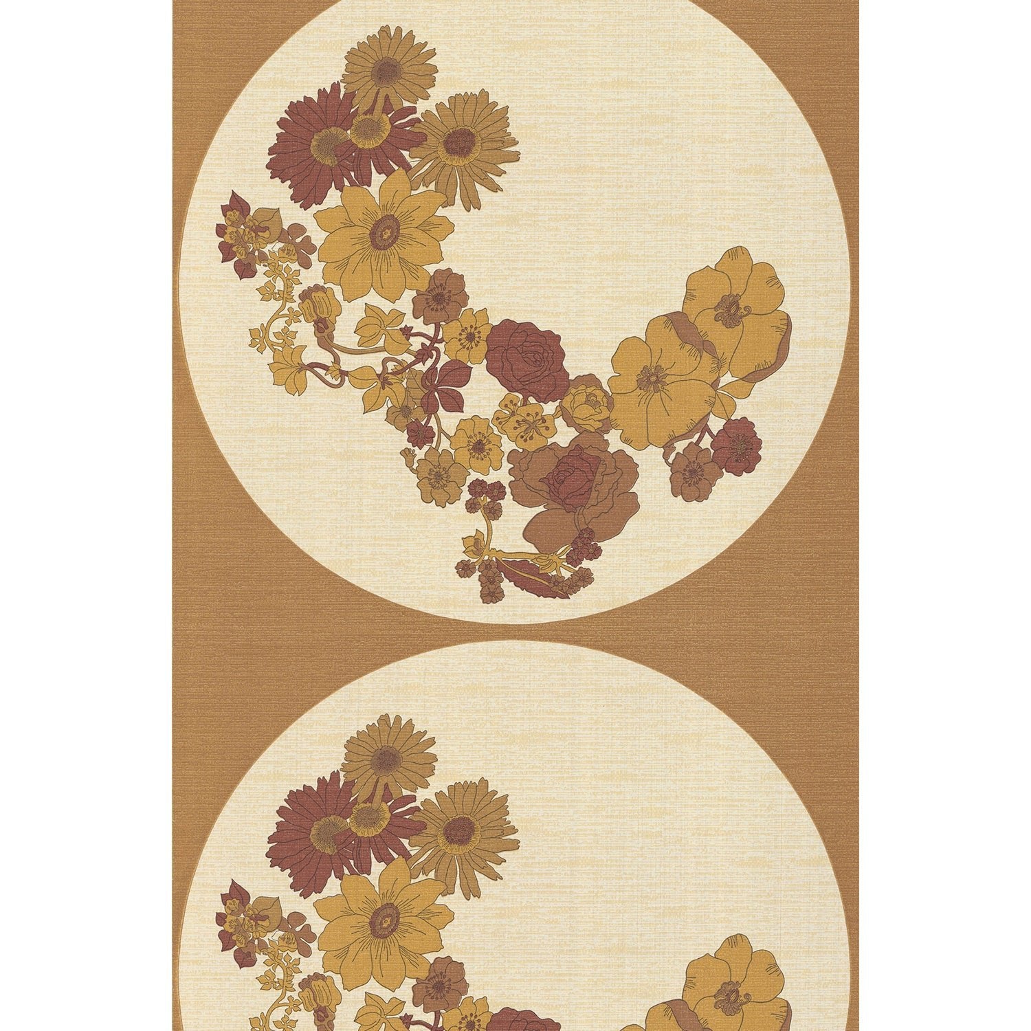 Vintagetapet Månblomma - Tapetorama